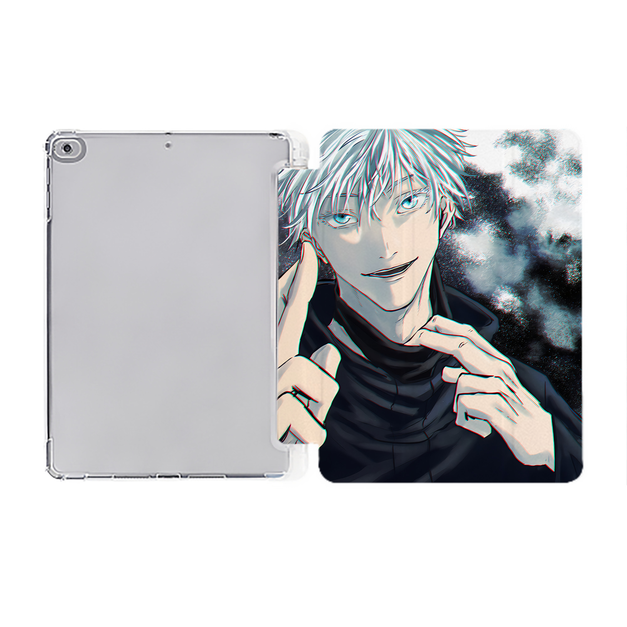 （画像用） SPY×FAMILY间谍家家酒 IPad ケース ペン収納付き 三つ折りスタンド PUレザー×シリコン 対応機種9.5/10.5/10.9インチ